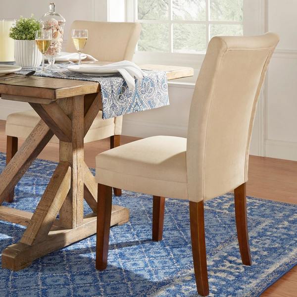 Parson Classic Upholstered Dining Chair (Set of 2) by iNSPIRE Q Bold