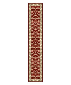 Safavieh Lyndhurst Traditional Oriental Burgundy/ Ivory Runner (2'3 x 12')