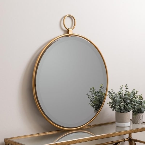 Lily Gold 25.5" x 30.5" Oversized Wall Mirror-Cooper Classics
