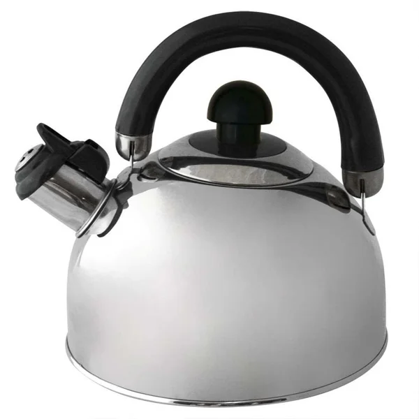 2.6 QT Stainless Steel Classic Whistling Tea Kettle Easy Pour w/Folding Handle