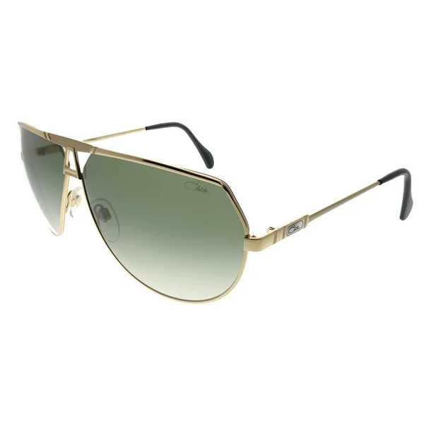 Cazal Aviator Cazal 953 097 Unisex Gold Frame Green Gradient Lens Sunglasses