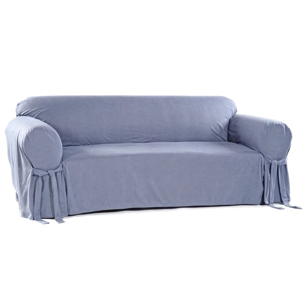 Classic Slipcovers Ultimate Suede Loveseat Slipcover