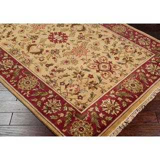 Hand-knotted Babylon Collection Wool Rug (5'6 x 8'6')