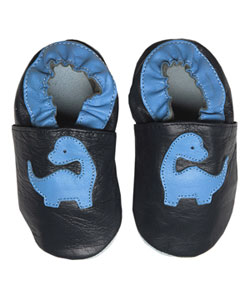 Papush Blue Dinosaurs Infant Shoes