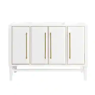 Link to Avanity Mason 48 in. Single Bathroom Vanity Cabinet Only in White Similar Items in Glasses & Barware