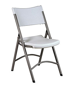 Office Star Lightweight Folding Resin Chair (Set of 4)