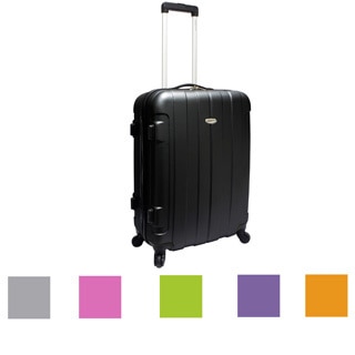 Traveler's Choice Rome 24-inch Medium Hardside Spinner Upright Suitcase