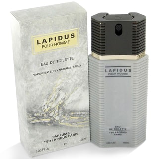 Lapidus Men's 3.3-ounce Eau de Toilette Spray