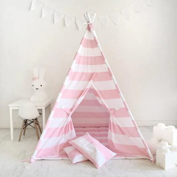 Teepee Tent for Children with Carry Case Indoor & Outdoor Playing