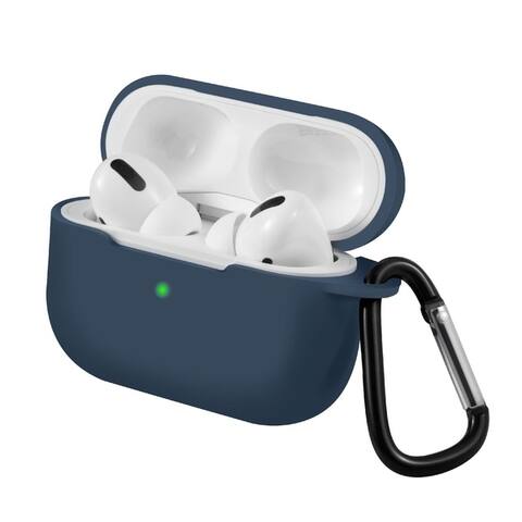 For AirPods Pro Case Silicone Protective Cover Skin with Keychain for Apple Airpod Pro 3 2019 by Insten