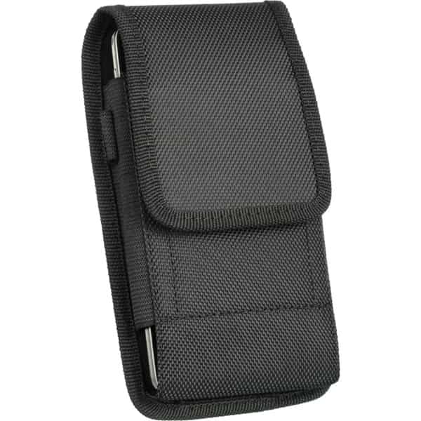 Vertical Universal Nylon Cell Phone Holster Carrying Case with Belt Loop