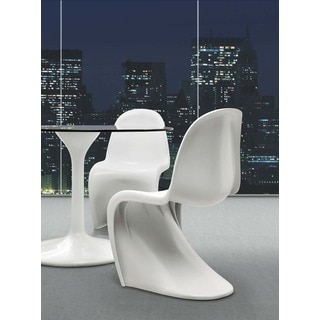 White 'S' Chair (Set of 2)