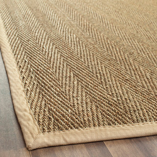 Safavieh Casual Natural Fiber Hand-Woven Sisal Natural / Beige Seagrass Area Rug (3' x 5')