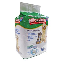 Little Stinker 50-pack Housebreaking Ultra Thin Stay-dry Top Pads