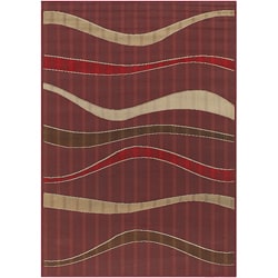 Artist's Loom Indoor/Outdoor Contemporary Geometric Rug (5'2 x 7'5)