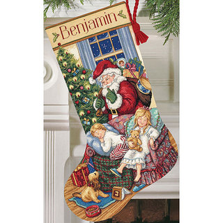'Sweet Dreams' Counted Cross Stitch Stocking Kit