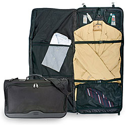 Traveler's Choice Tribeca Nylon Tri-fold Carry-on Garment Bag