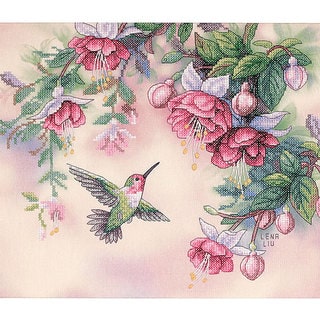 Hummingbird Stamped Cross Stitch Kit