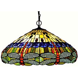 Tiffany-style Dragonfly Hanging Light
