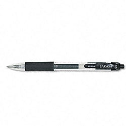 Sarasa Black-Ink Gel Rollerball Pens (Pack of 12)
