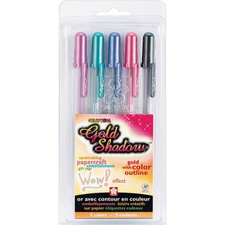 Gelly Roll Gold Shadow Pens (Package of 5)