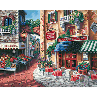 Taste Of Italy 20x16 Paint By Number Kit