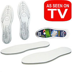As Seen on TV Memory Foam One Size Fits All Insoles (Set of 2)