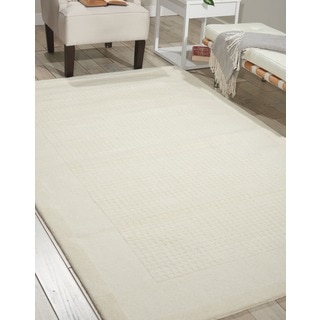 Nourison Hand-tufted Westport Ivory Wool Rug (5' x 8')