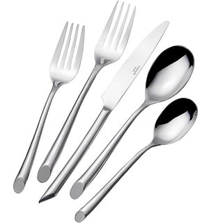 Towle 20-piece 'Wave' Chromed Stainless Steel Flatware Set (Service for 4)