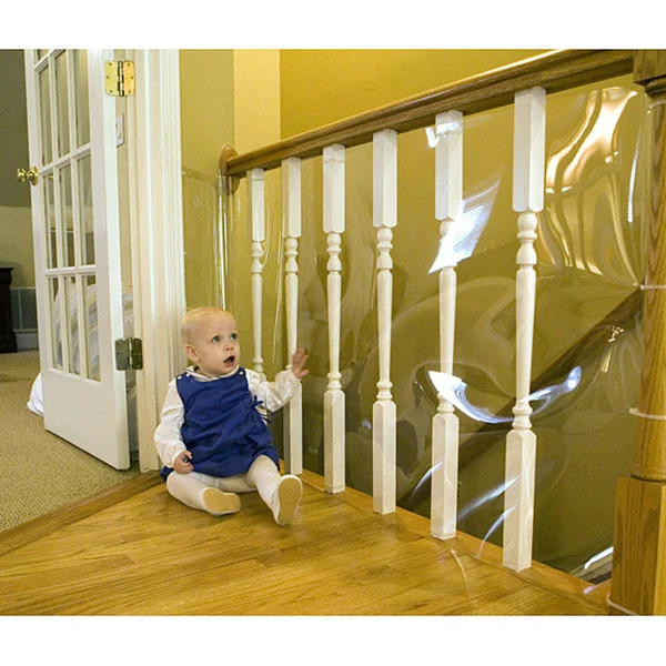 Clear 15-foot Banister Guard Roll. Opens flyout.