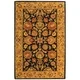 Safavieh Handmade Heritage Traditional Kerman Charcoal/ Gold Wool Rug (5' x 8') - Thumbnail 0