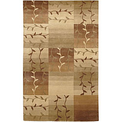 Hand-knotted Soldeu Wool Rug (2'6 x 10')
