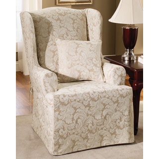 Sure Fit Scroll Wing Chair Slipcover