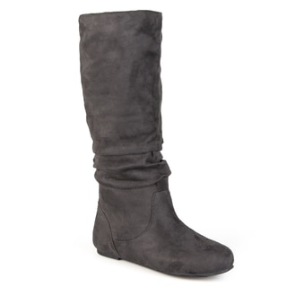 Journee Collection Womens 'Rebecca-12' Slouch Knee-High Microsuede Boot