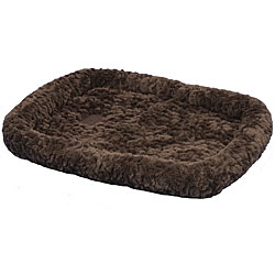 SnooZZy Chocolate Cozy Crate Pet Bed 4000 (37 in. x 25 in.)