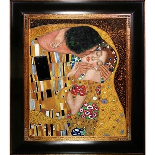 Gustav Klimt 'The Kiss' Oil Painting