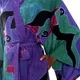 Turquoise Ocean Handmade Artisan Designer Women's Robe - Thumbnail 2