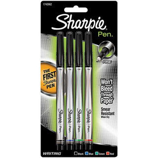 Sanford Fine Point Sharpie Pens (Pack of 4)