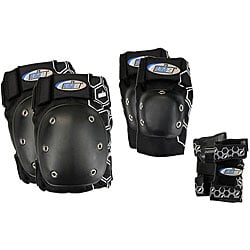 MBS Black Large Core Tri-pack Protective Pads