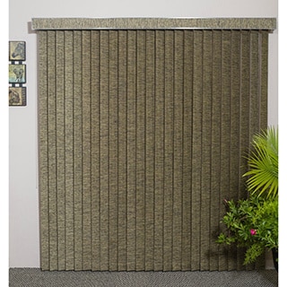 Vertical Blinds - Edinborough 3 1/2" Free-Hang Fabric (38 Inches Wide x 5 Custom Lengths) with Valan