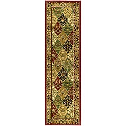 Safavieh Lyndhurst Traditional Oriental Multicolor/ Red Runner Rug (2'3 x 16')