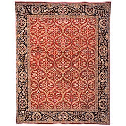 Heirloom Hand-knotted Treasures Kerman Wool Rug (9' x 12')