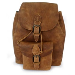 Honey Brown The Highroad Leather Backpack (Mexico)