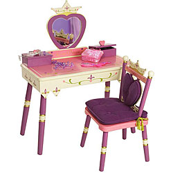 Princess Vanity Table and Chair Set