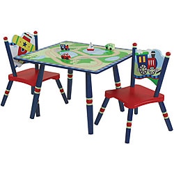 Gettin Around Kids' Table and Chairs Set