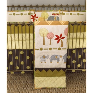 Cotton Tale Elephant Brigade 4-piece Crib Bedding Set