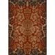 Thumbnail 27, Admire Home Living Amalfi Transitional Oriental Floral Damask Pattern Area Rug. Changes active main hero.