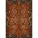 Thumbnail 7, Admire Home Living Amalfi Transitional Oriental Floral Damask Pattern Area Rug. Changes active main hero.