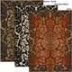 Thumbnail 2, Admire Home Living Amalfi Transitional Oriental Floral Damask Pattern Area Rug. Changes active main hero.