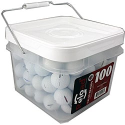 Precept Recycled Golf Balls with Bucket (Pack of 100)